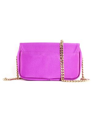 Fuchsia satin Lunette shoulder bag ROBERTO FESTA | LUNETTEFUXIA